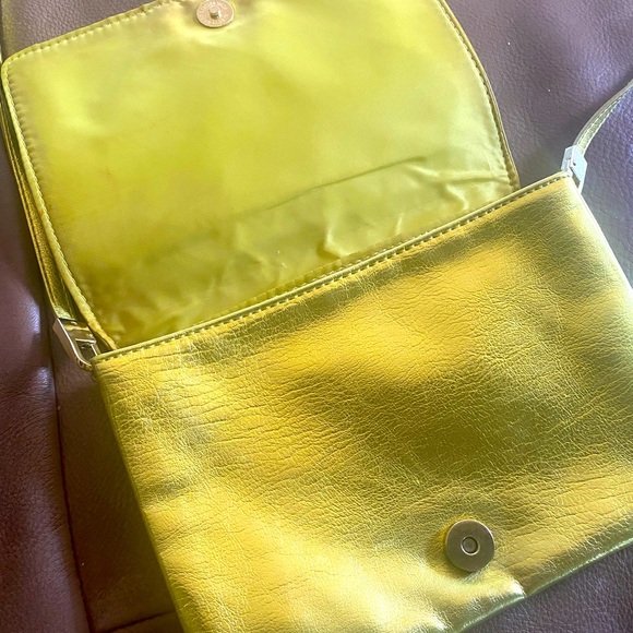 Yellow Chrome Mini Bag - Picture 4 of 4